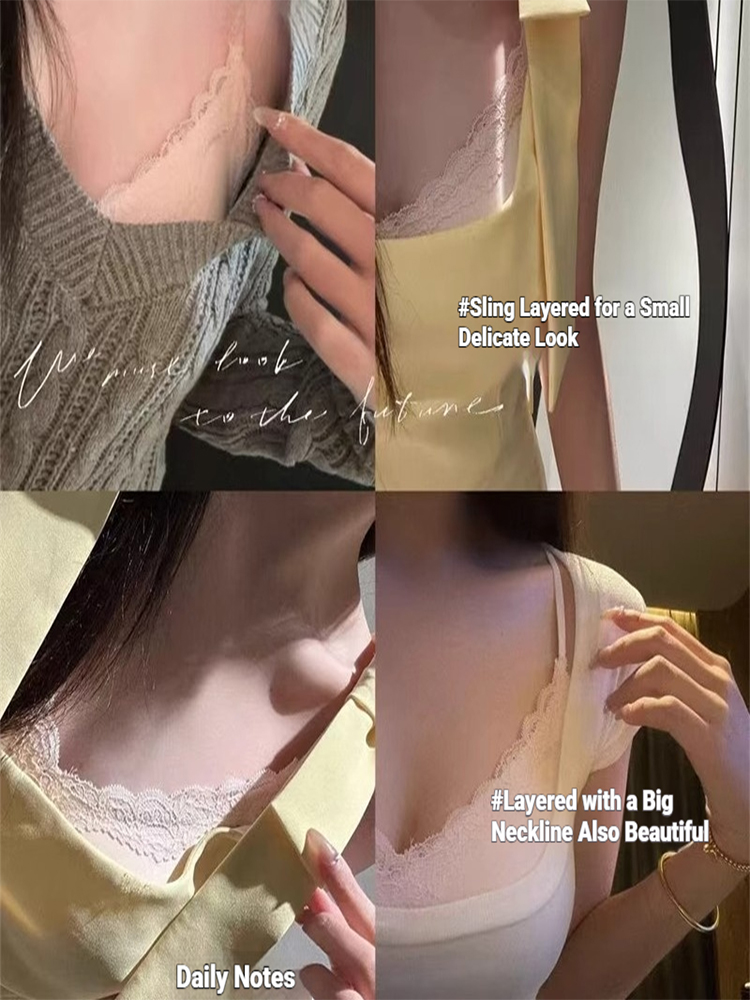 French Style Lace Bralette Fem - Bralette Wireless Soft recensione e prezzo