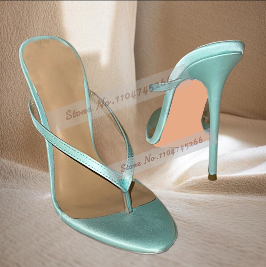 Light Green Satin Clip Toe Hig - Slip Dress Satin recensione e prezzo