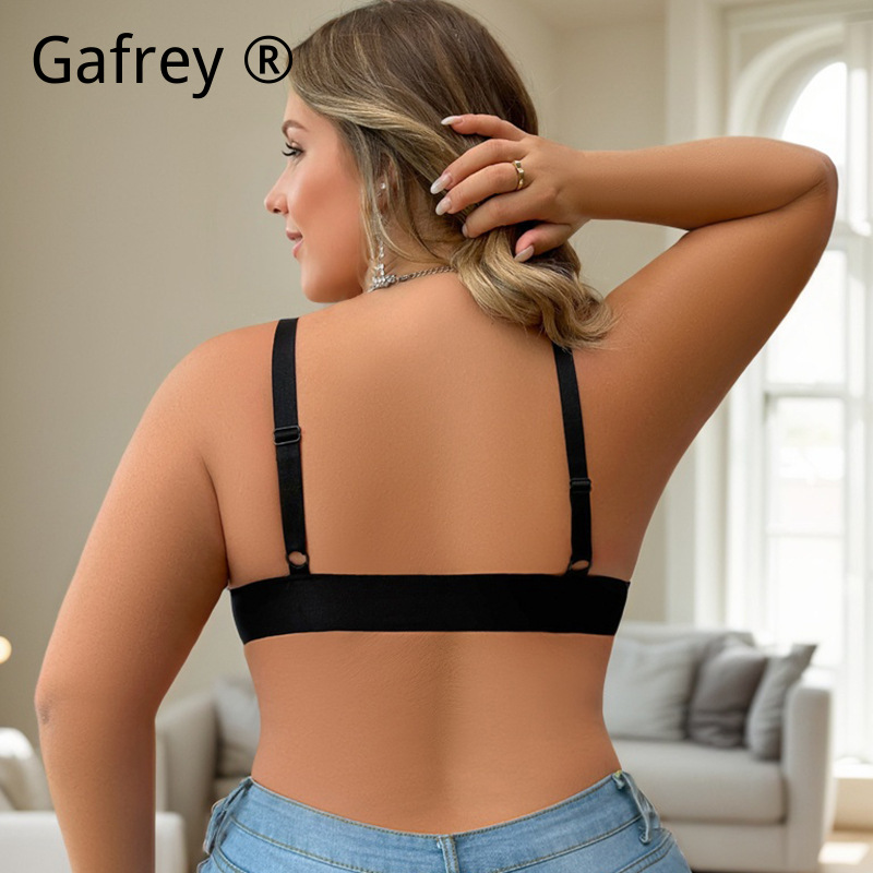 Plus Size Women French Lace Wi - Bralette Wireless Soft recensione e prezzo