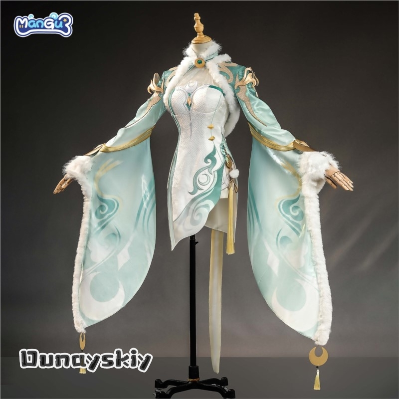 Genshin Impact Zi Bai An Everl - Robe Silk Women recensione e prezzo