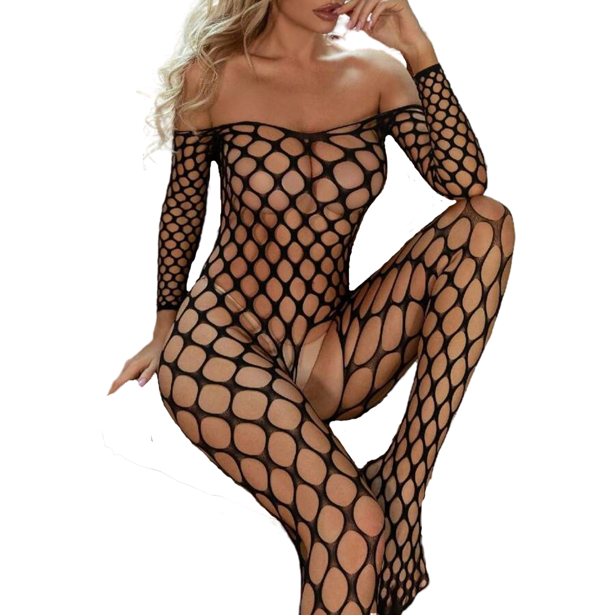 Sexy Lingerie Women Hollow Bod - Bodystocking Fishnet recensione e prezzo