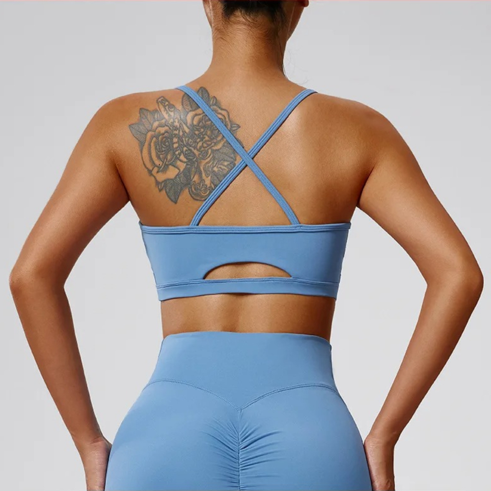 Sexy Cross Back Sports Bra Wom - Sports Bra High Impact recensione e prezzo