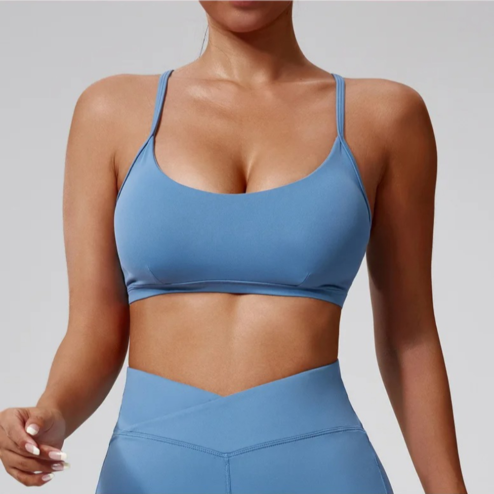 Sexy Cross Back Sports Bra Wom - Sports Bra High Impact recensione e prezzo