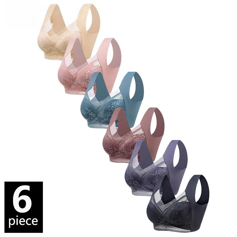 6PCS Women Wireless Push Up Br - Bralette Wireless Soft recensione e prezzo