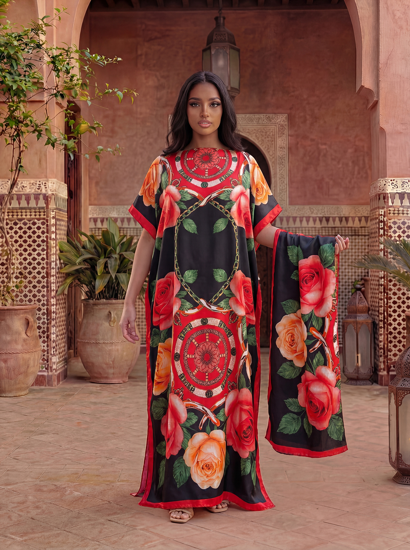 New Style Long Loose Silk Blen - Robe Silk Women recensione e prezzo