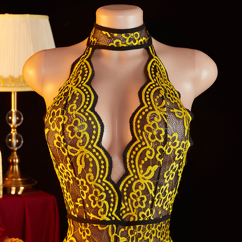 Crotchless Transparent Backles - Lace Teddy Lingerie recensione e prezzo