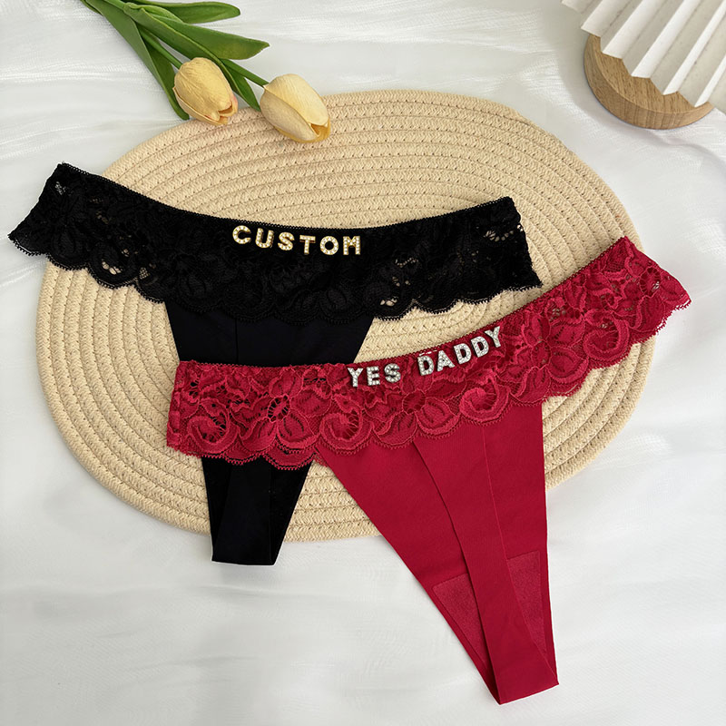 Personalized Custom Thong Name - Thong Bikini Women recensione e prezzo