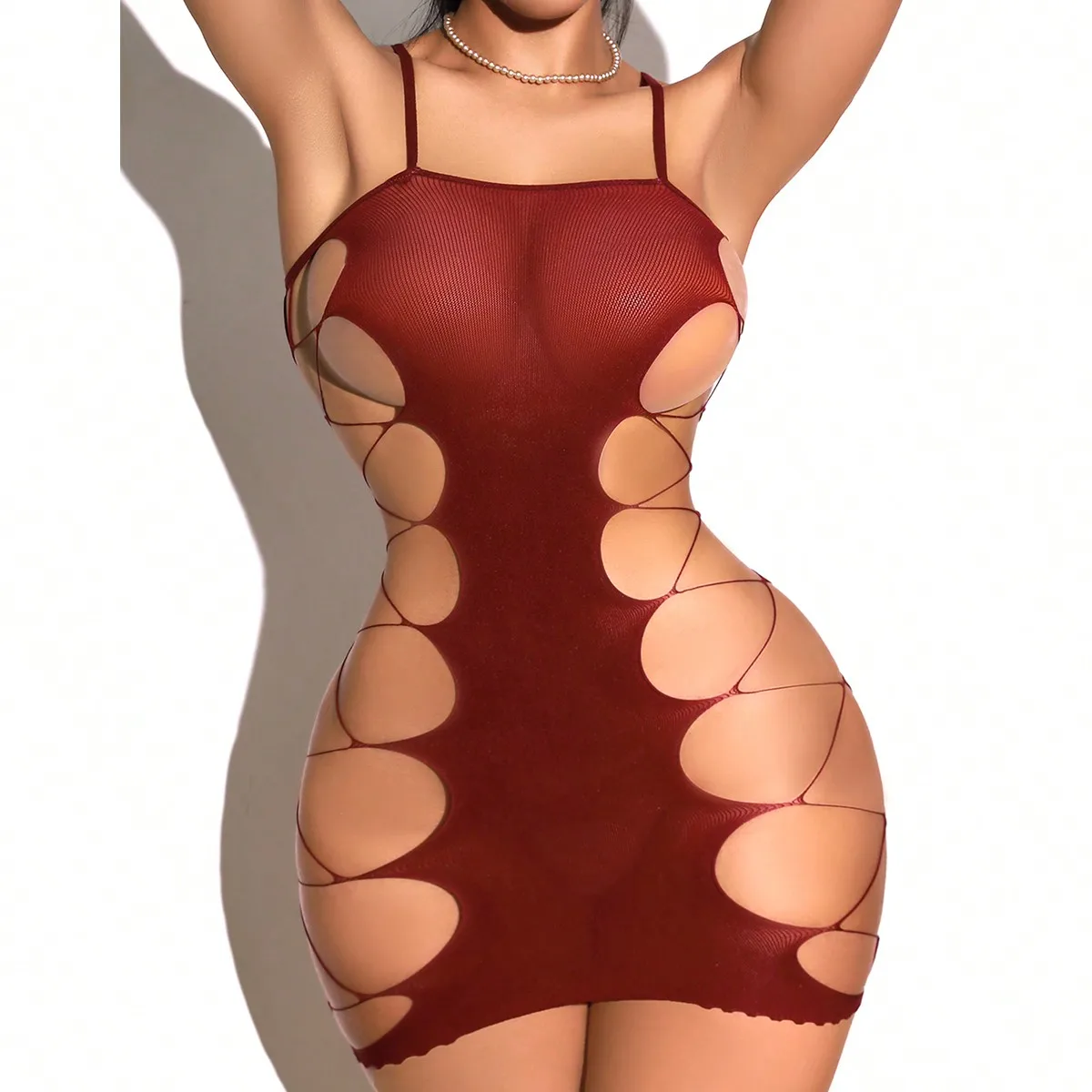 New Fashion Womens body Stocki - Bodystocking Fishnet recensione e prezzo