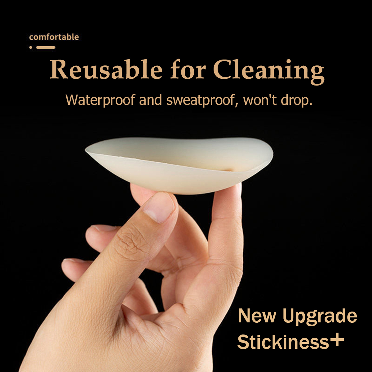 5 Pairs More Sticky 10cm No Tr - Silicone Bra Adhesive recensione e prezzo