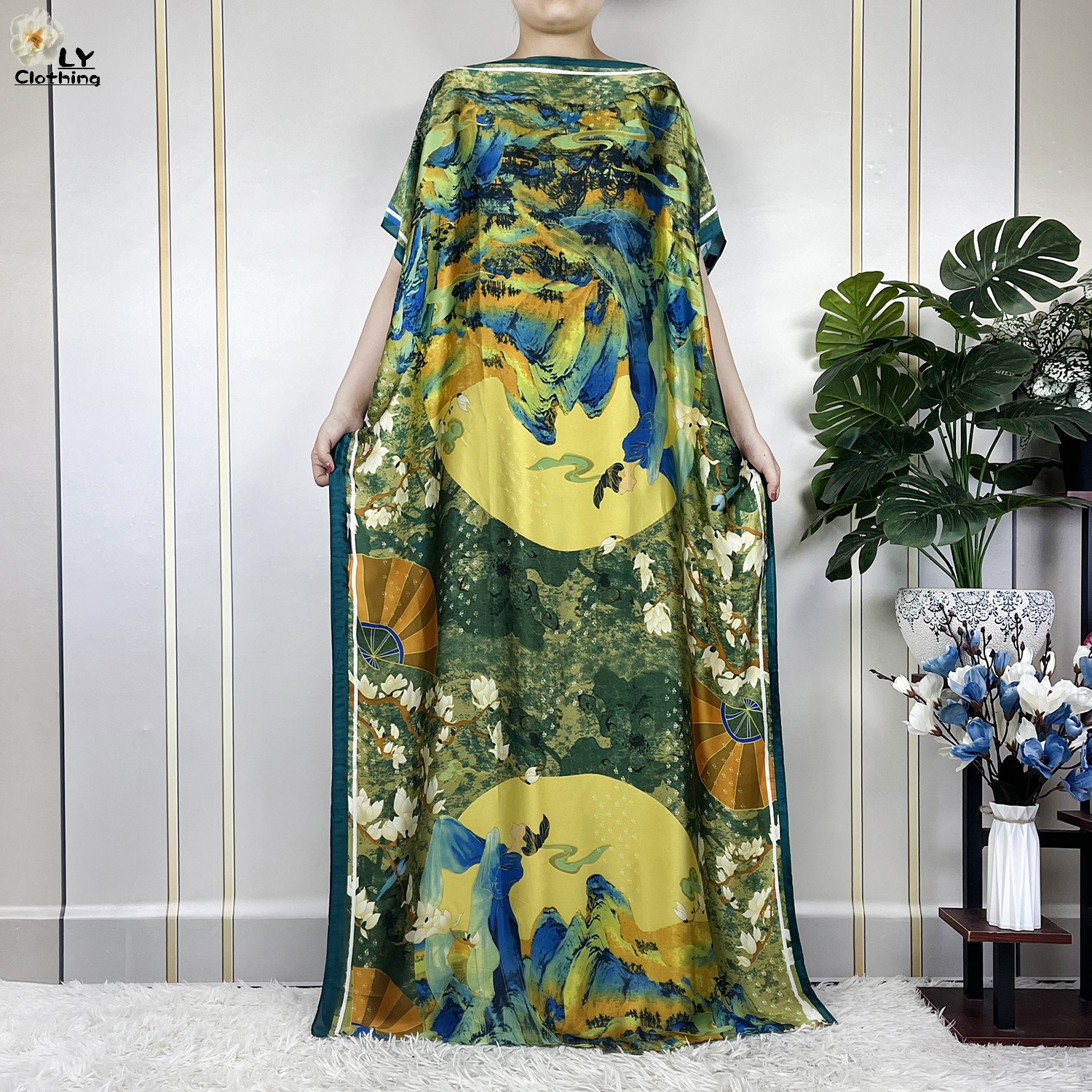 Muslim Abayas For Women 2023 N - Robe Silk Women recensione e prezzo