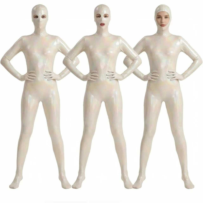 Women Shiny Gradient Zentai Bo - Shapewear Bodysuit Firm recensione e prezzo