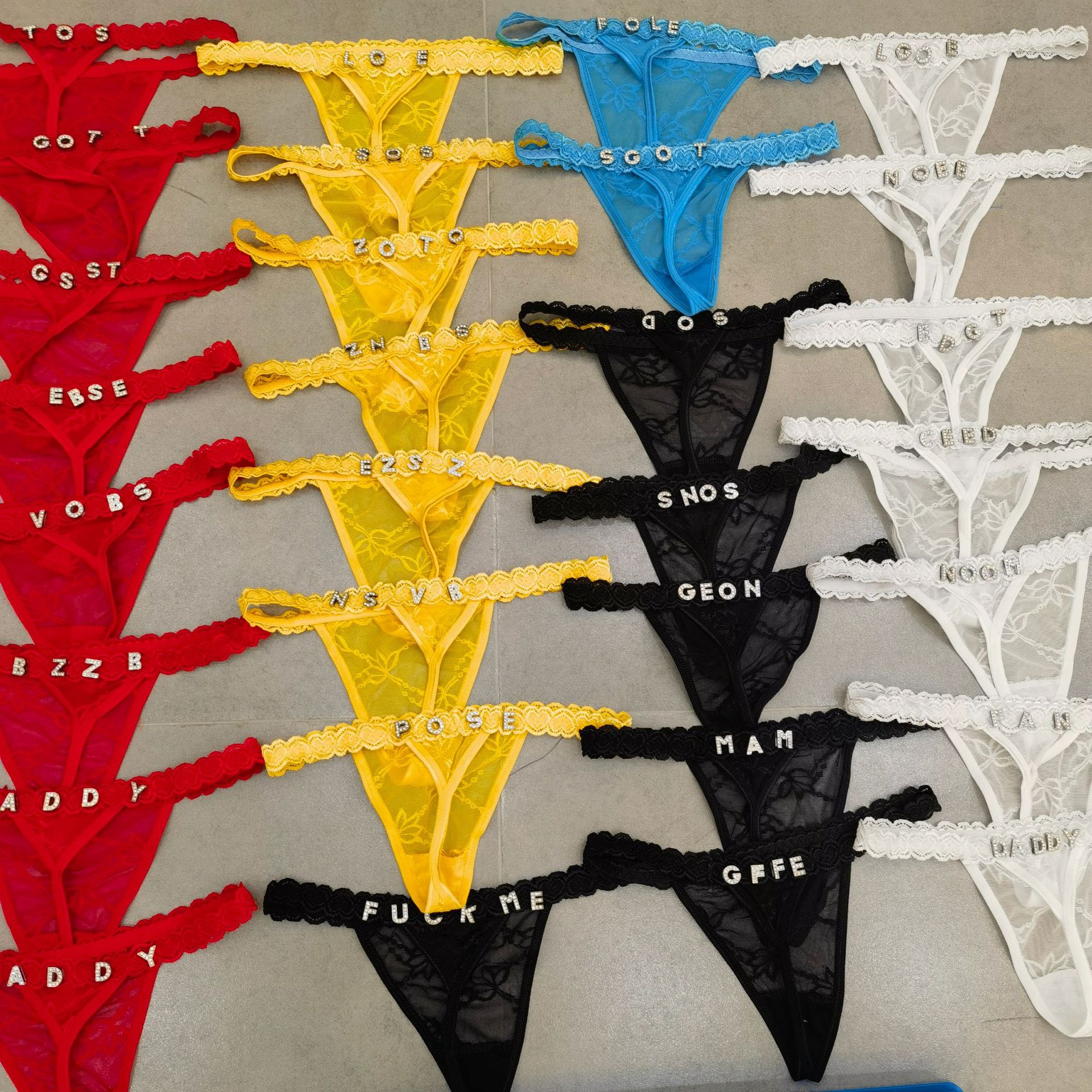 Customize Thongs Crystal Name  - Thong Bikini Women recensione e prezzo