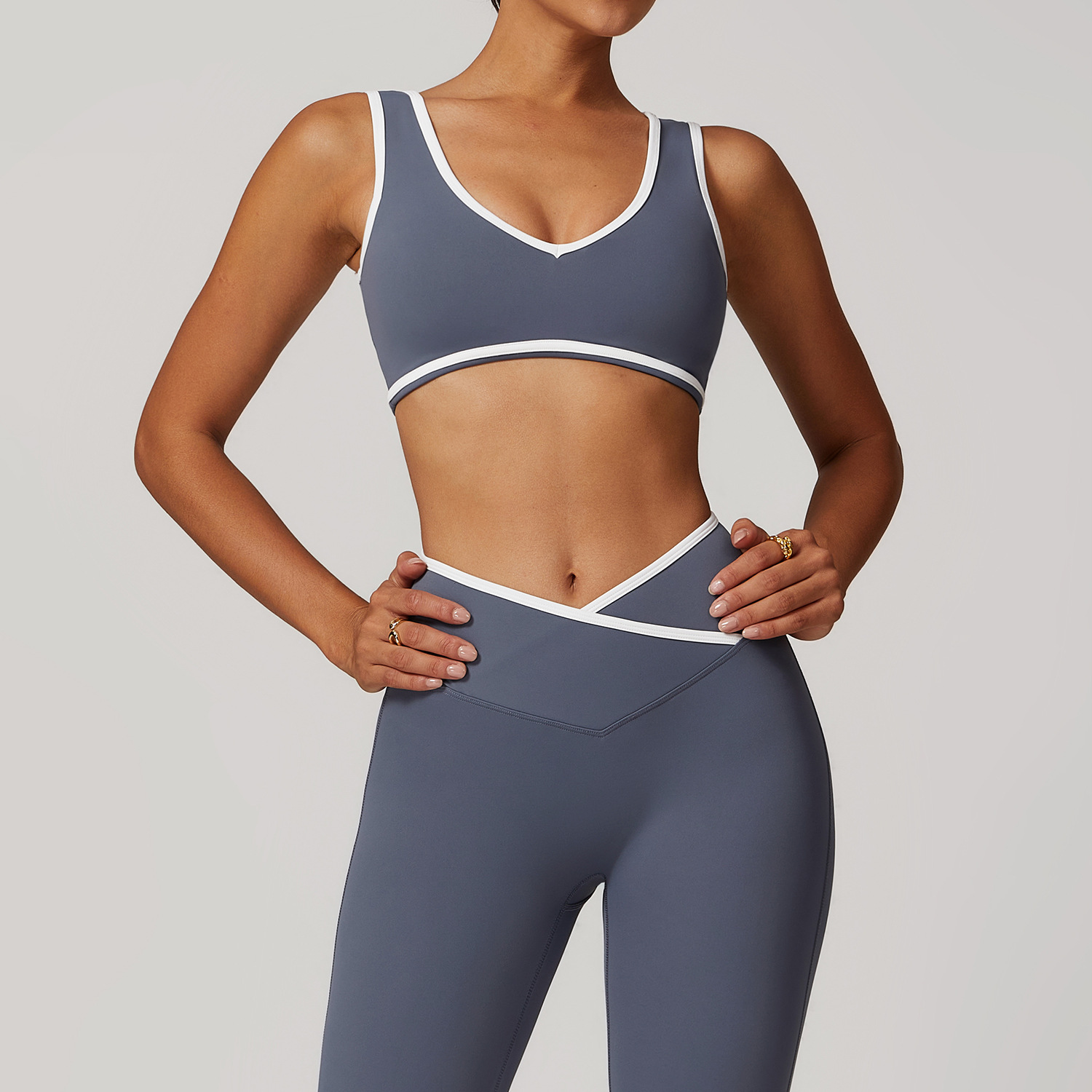 V-Neck Sports Bra Women Top Pu - Push Up Bra Padded recensione e prezzo