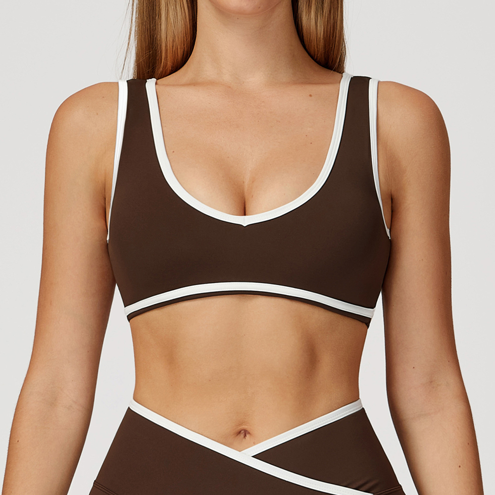V-Neck Sports Bra Women Top Pu - Push Up Bra Padded recensione e prezzo