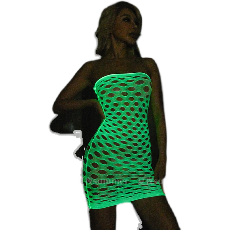 Luminous Glow in The Dark Fish - Bodystocking Fishnet recensione e prezzo