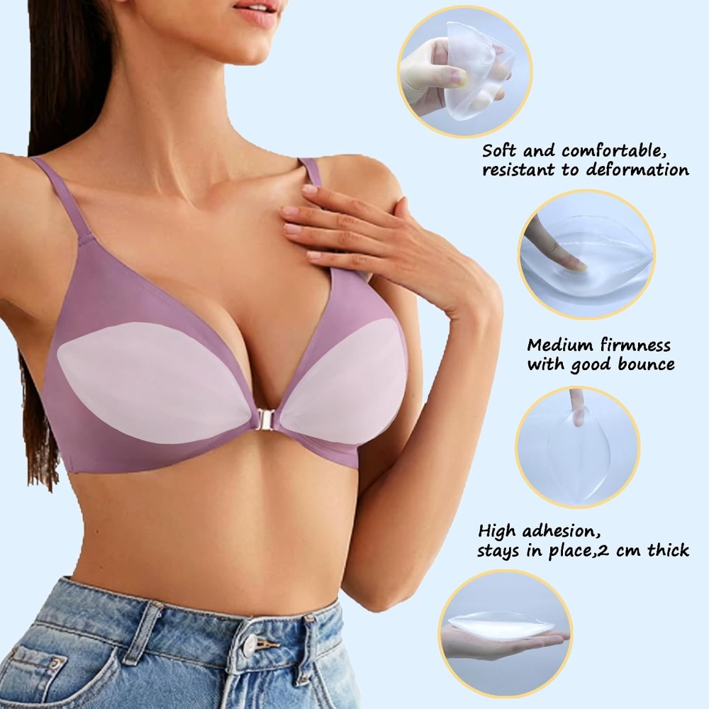 Adhesive Silicone Bra Inserts  - Silicone Bra Adhesive recensione e prezzo