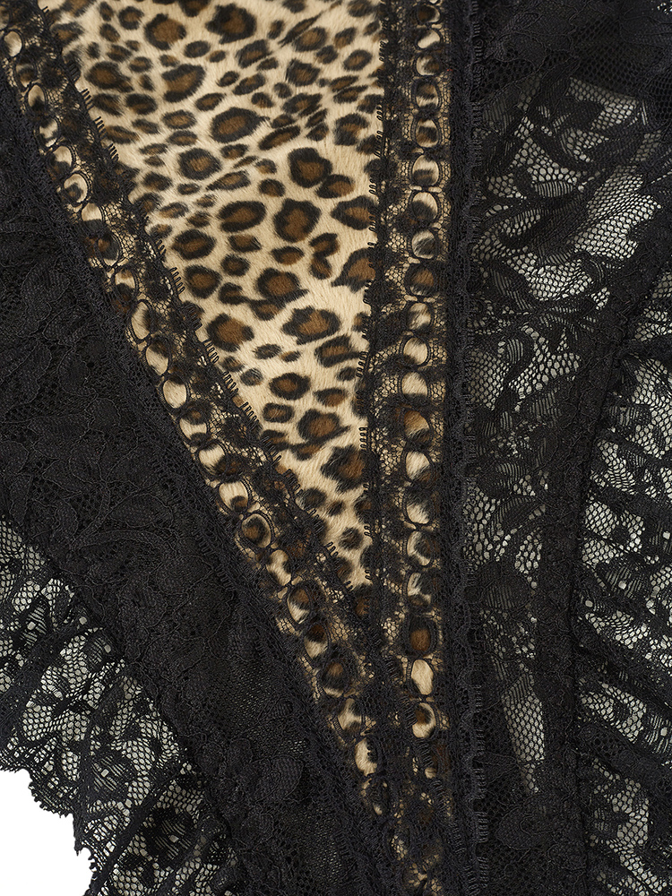 Sexy Lace Leopard Pattern Body - Shapewear Bodysuit Firm recensione e prezzo