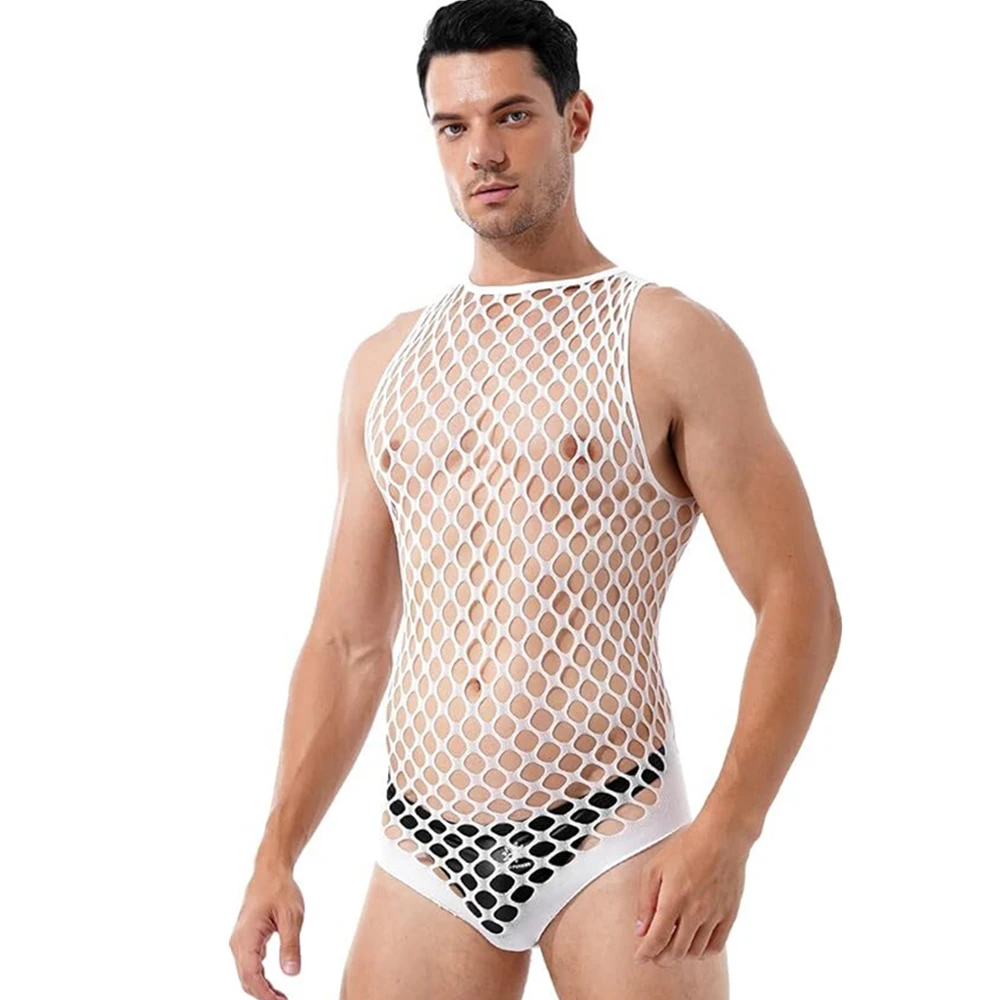 Gay Bodystocking Man Fetish Bo - Bodystocking Fishnet recensione e prezzo