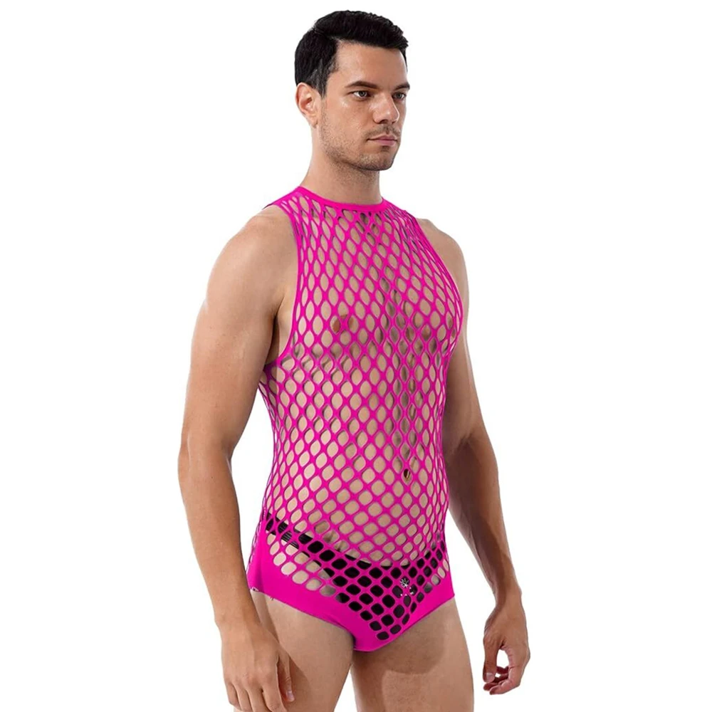 Gay Bodystocking Man Fetish Bo - Bodystocking Fishnet recensione e prezzo