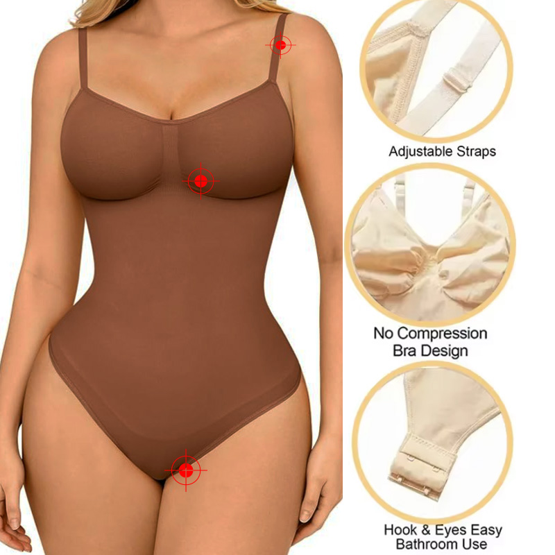 GUUDIA Spandex Bodysuit Thong  - Shapewear Bodysuit Firm recensione e prezzo