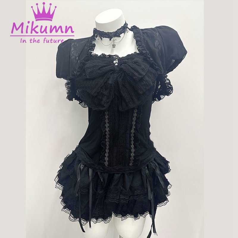 Mikumn Gothic Lolita Black Lac - Cami Top Lace recensione e prezzo