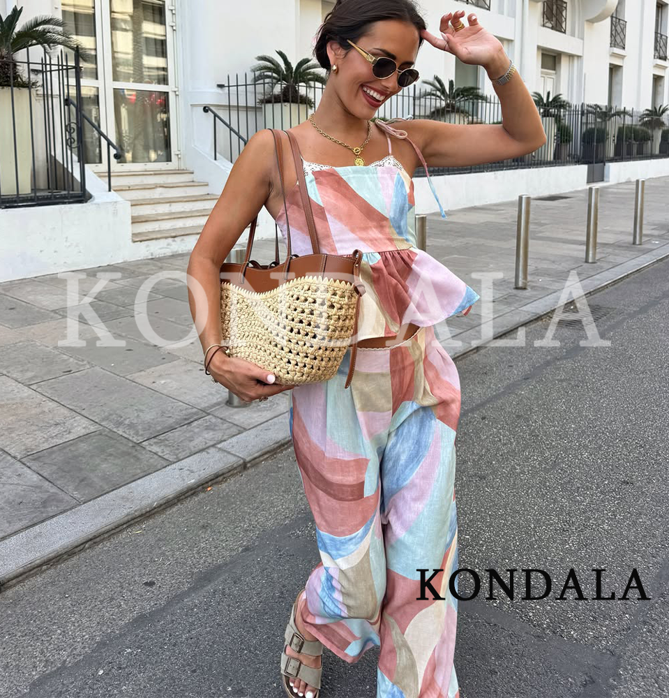 Women Trendy Holiday Printed L - Cami Top Lace recensione e prezzo