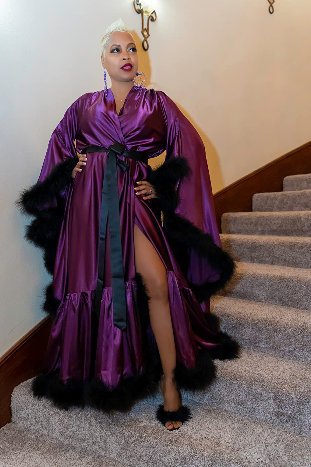 Customized Bathrobe for Women  - Robe Silk Women recensione e prezzo