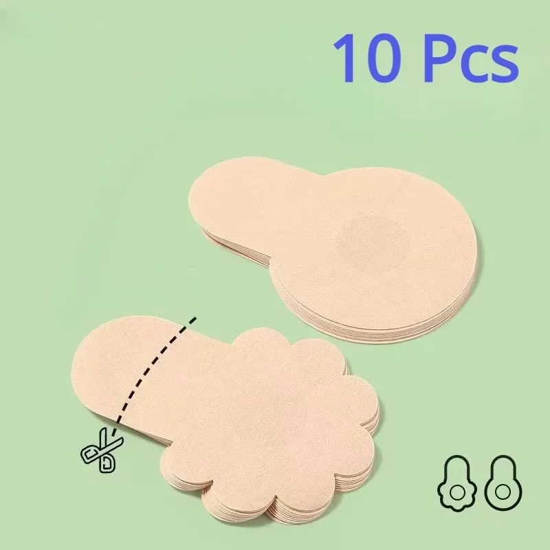 10pcs Women's Invisible Breast - Silicone Bra Adhesive recensione e prezzo