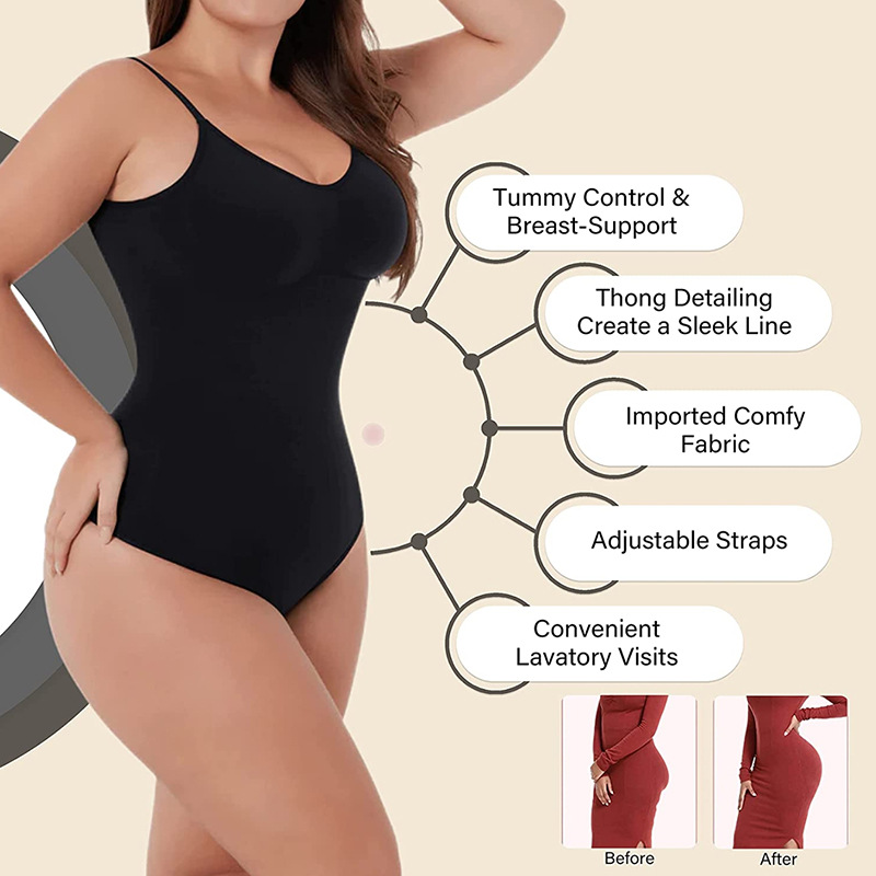 Seamless Backless Sculpting Bo - Shapewear Bodysuit Firm recensione e prezzo