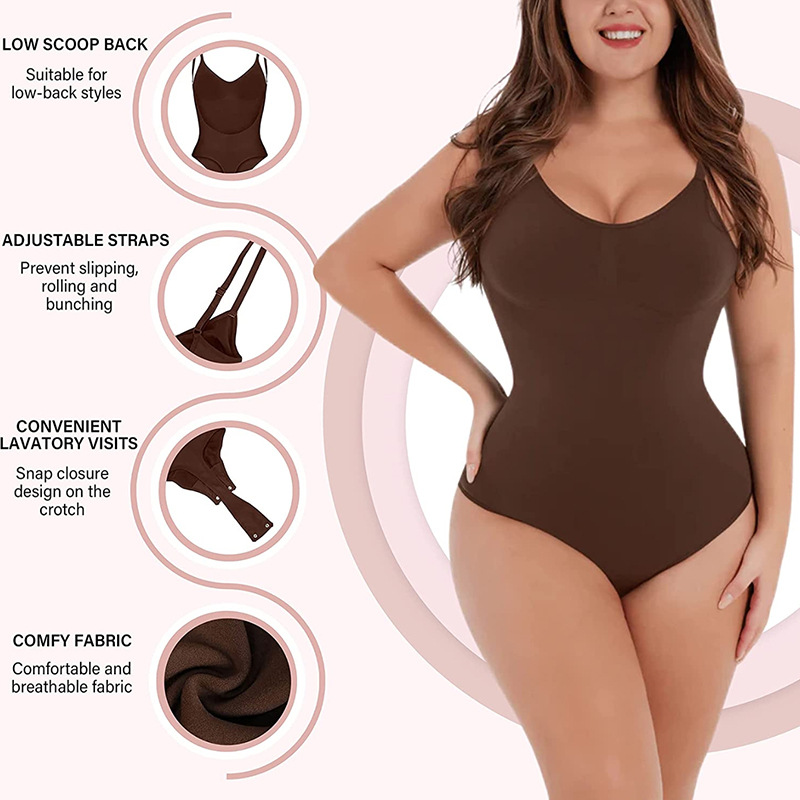 Seamless Backless Sculpting Bo - Shapewear Bodysuit Firm recensione e prezzo