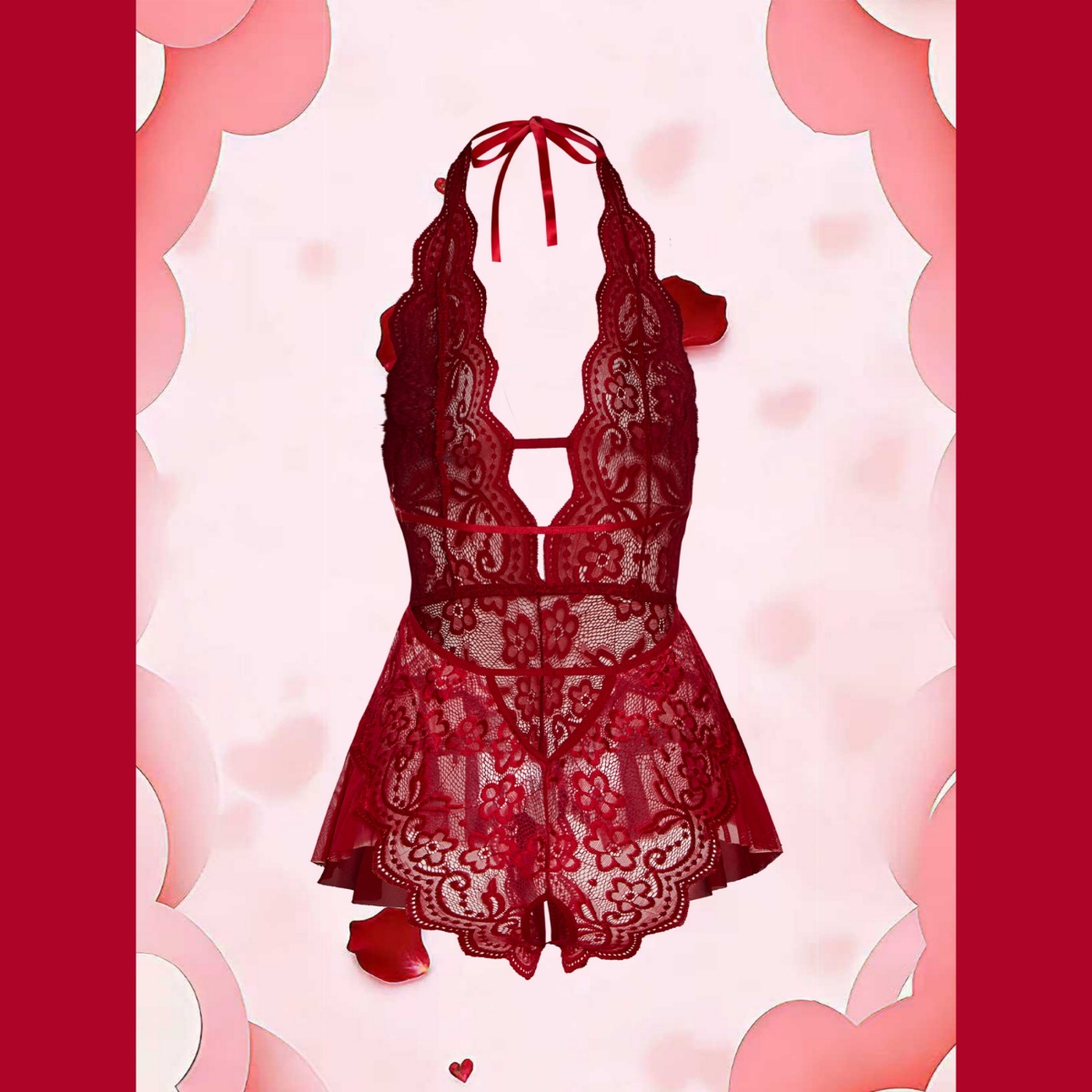 Erotic Crotchless Hot Lingerie - Lace Teddy Lingerie recensione e prezzo