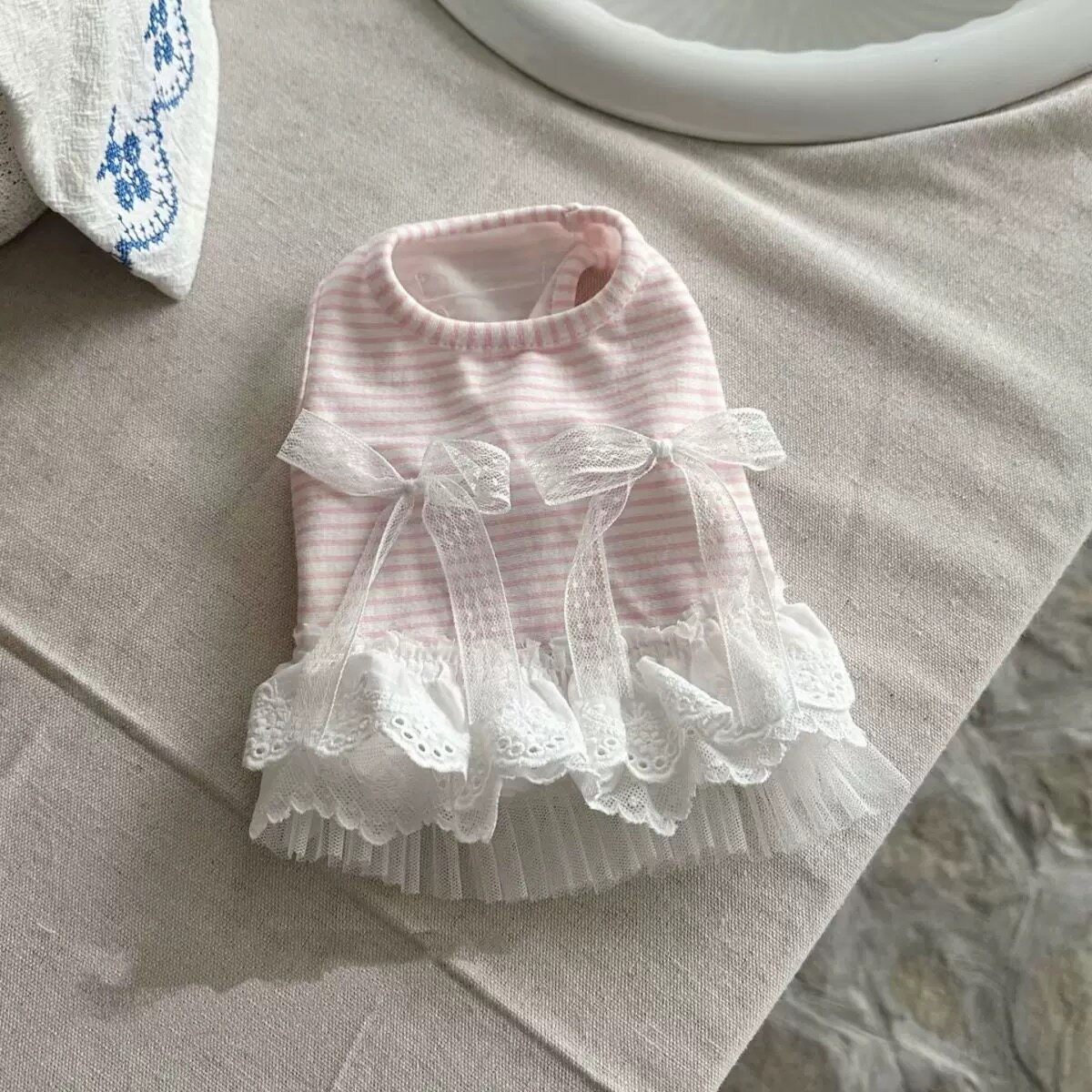 Sweet Bow Dog Clothes Lace Sma - Lace Teddy Lingerie recensione e prezzo