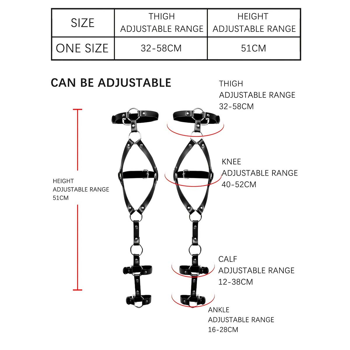 Sexy BDSM Thigh Garter Leather - Garter Belt Set recensione e prezzo