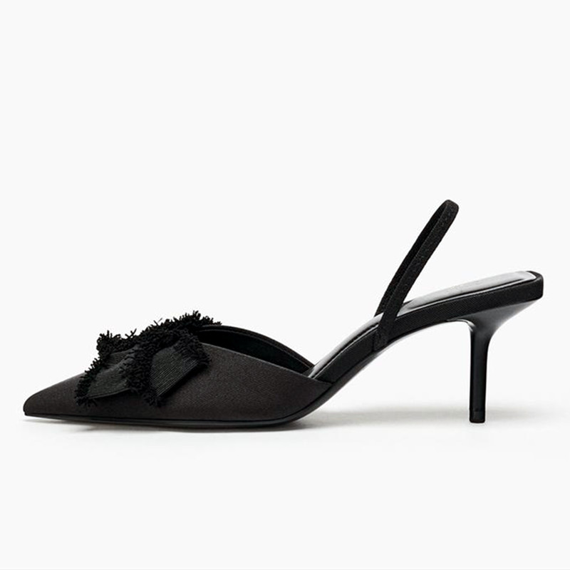 Fashion Black Satin Butterfly  - Slip Dress Satin recensione e prezzo