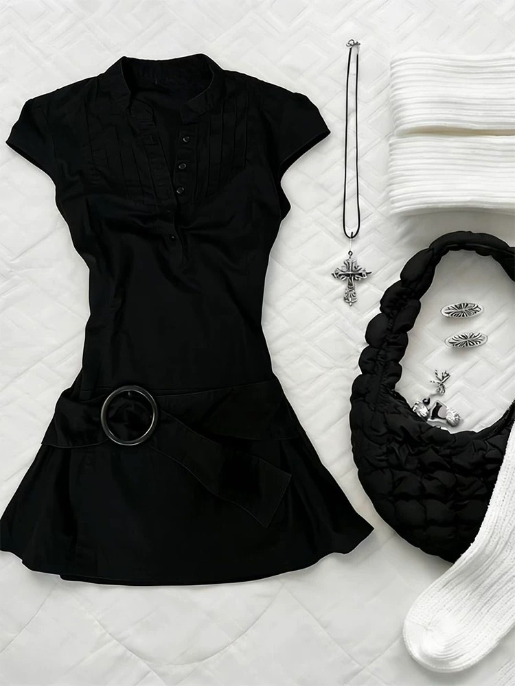 Vintage Style Black Slim Fit P - Corset Waist Cinch recensione e prezzo