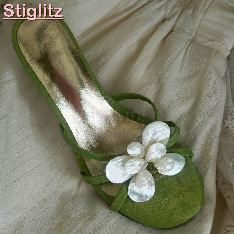 White Flower High Heels Slippe - Slip Dress Satin recensione e prezzo