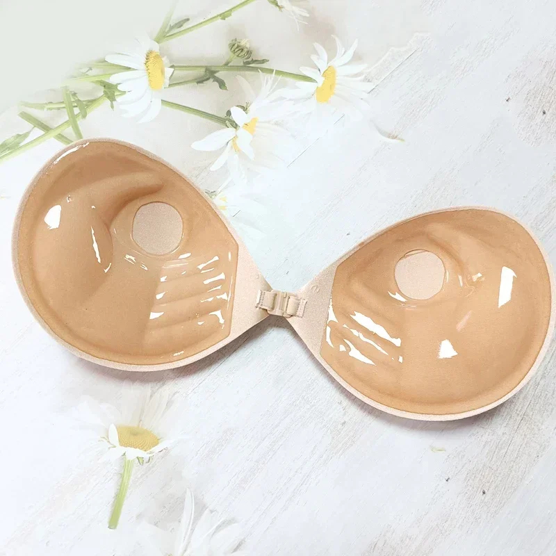 1/2PCS Palm Push Up Invisible  - Silicone Bra Adhesive recensione e prezzo