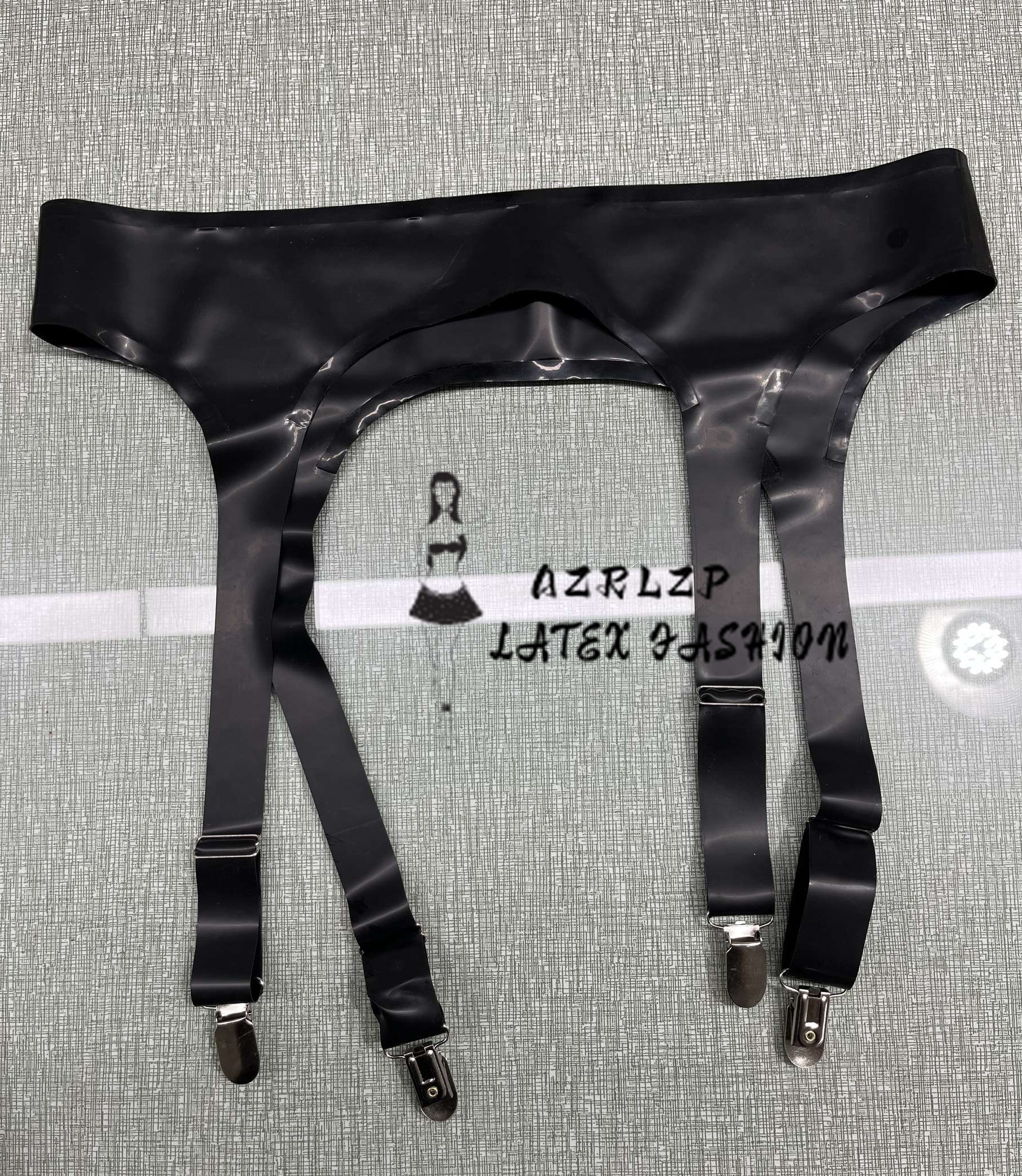 Natural latex garter belt (duc - Garter Belt Set recensione e prezzo