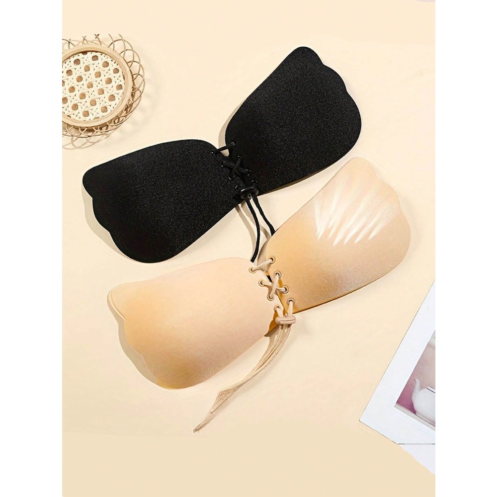 1/2pcs Wing-Shaped Adhesive Br - Silicone Bra Adhesive recensione e prezzo