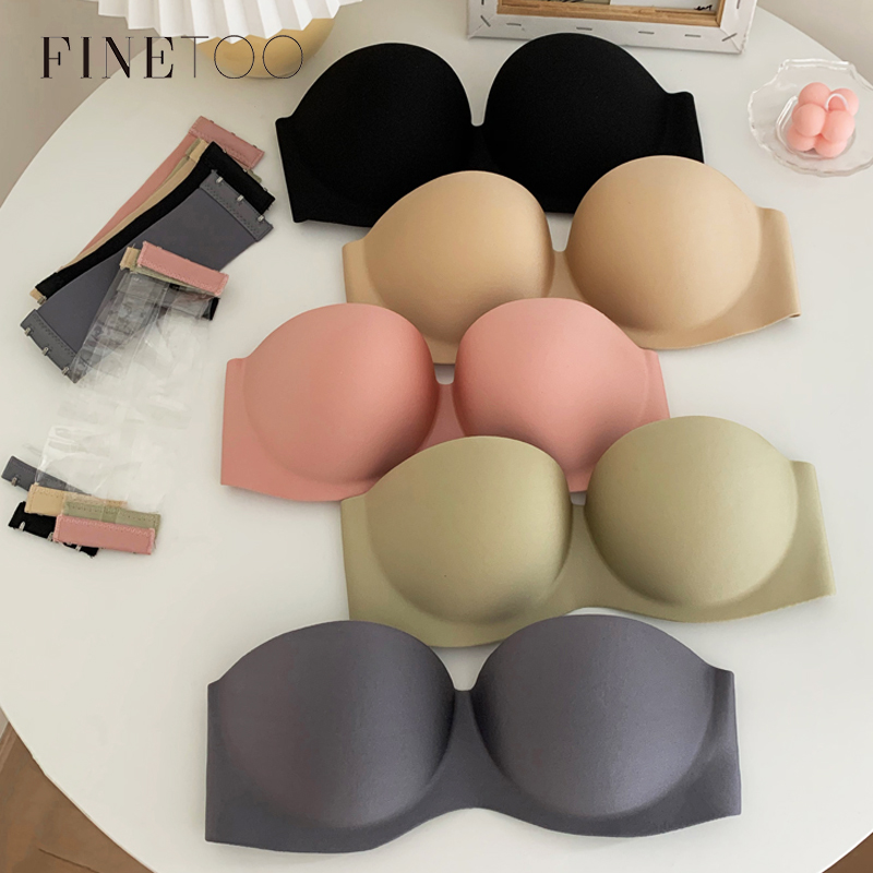 FINETOO Sexy Strapless Bras Wo - Bralette Wireless Soft recensione e prezzo