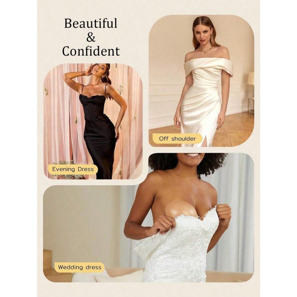Waterproof Silicone Invisible  - Strapless Bra Backless recensione e prezzo