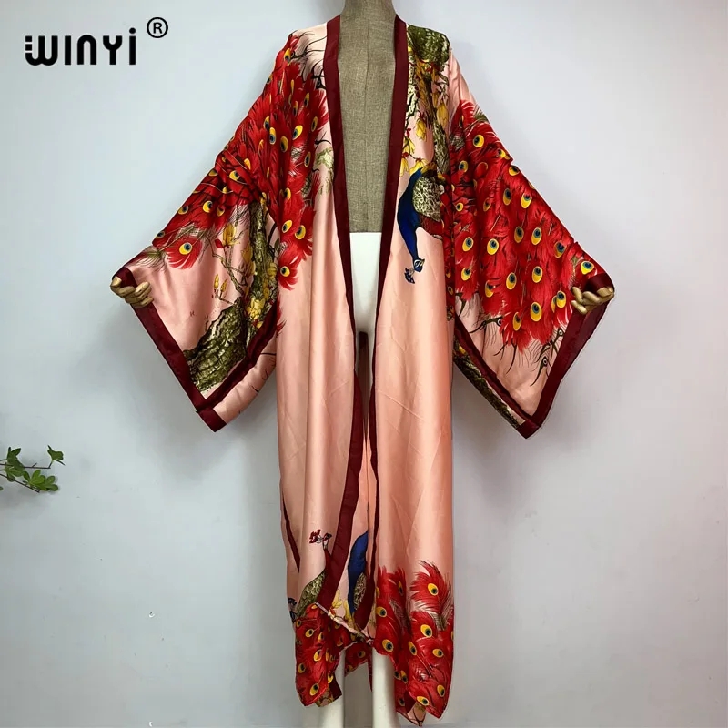 WINYI 2022 Summer Women Cardig - Robe Silk Women recensione e prezzo