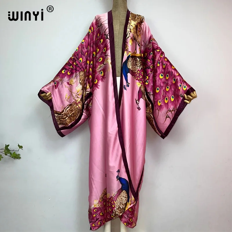WINYI 2022 Summer Women Cardig - Robe Silk Women recensione e prezzo