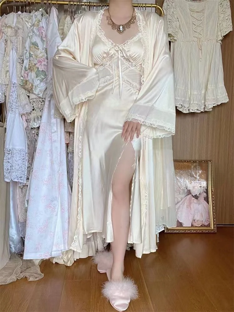 Silk Robe Gown Sets Women Gent - Robe Silk Women recensione e prezzo