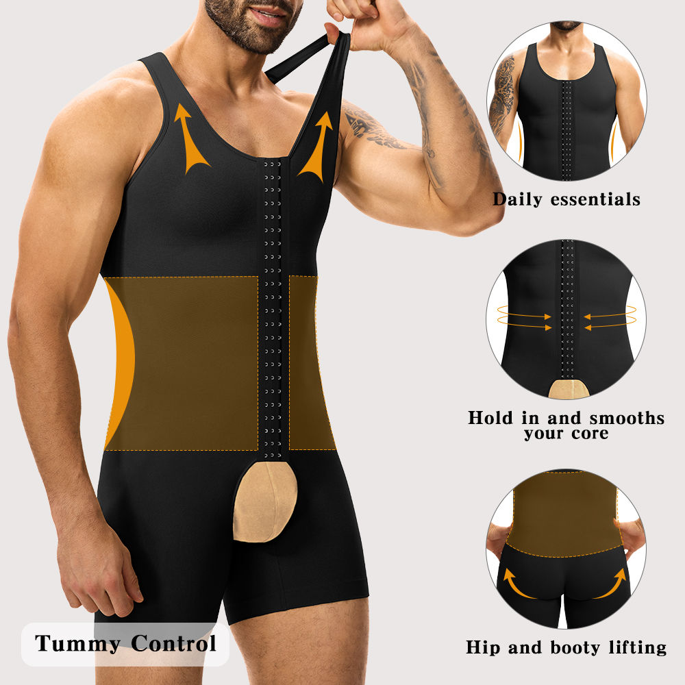 Men's Compression Shapewear  T - Shapewear Bodysuit Firm recensione e prezzo