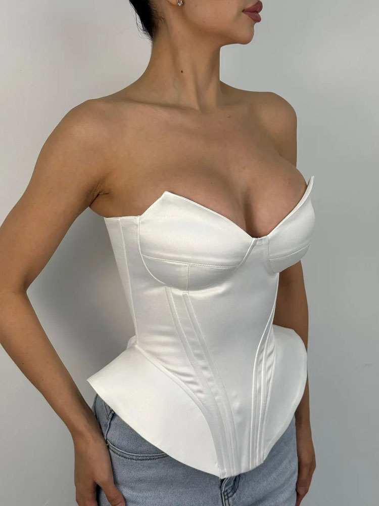 BKQU Sexy Fishbone Strapless C - Corset Waist Cinch recensione e prezzo