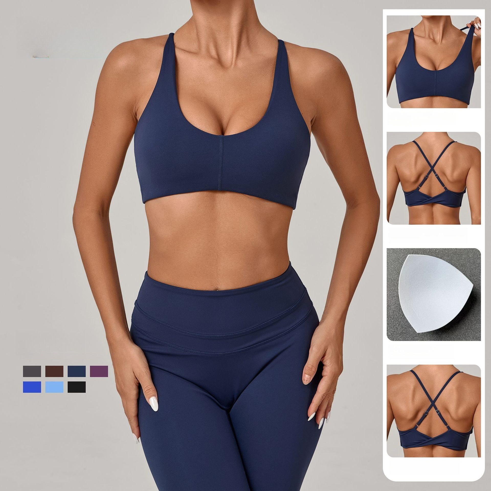 Sports Bra Women Fitness Bra H - Push Up Bra Padded recensione e prezzo